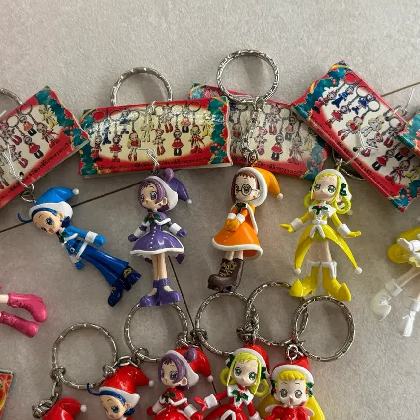 [BUNJANG] Ojamajo Doremi Christmas Figure Keychain (Rare) / (레어) 고전 꼬마마법사레미 크리스마스 피규어키링 팝니다