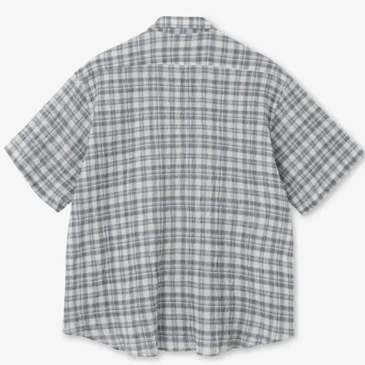 [BUNJANG] Milo Archive Check Half Shirt / [L] 밀로 아카이브 체크 하프 셔츠