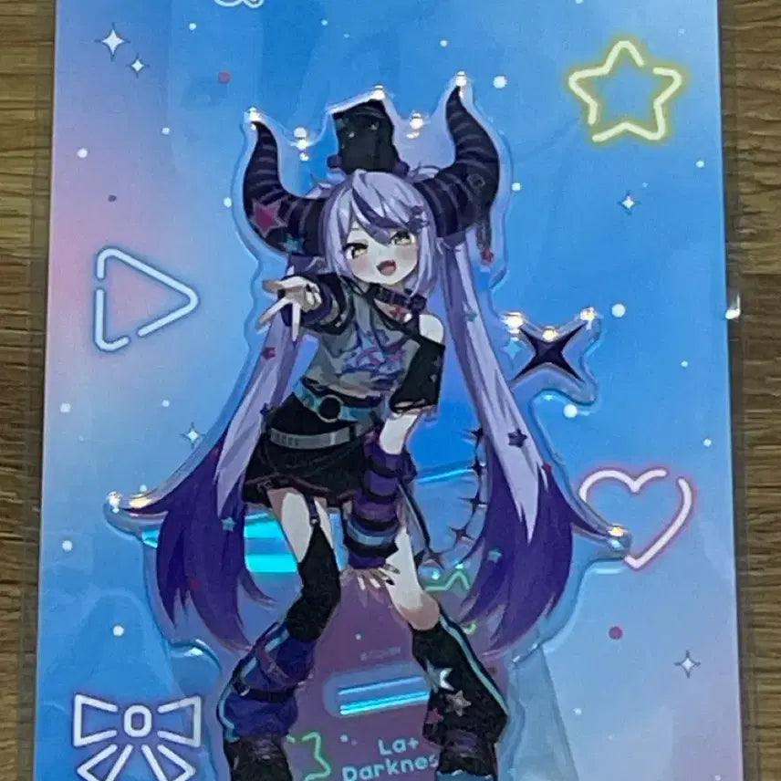 [BUNJANG] Hololive Laplus Darkness Acrylic Stand Harajuku Pop-up Store Limited Edition / 라프라스 다크니스 아크릴 스탠드 (홀로라이브 하라주쿠 팝업 한정