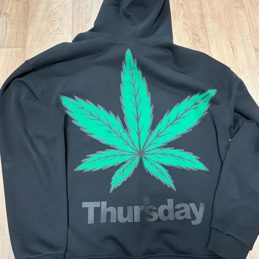 [BUNJANG] BILLSSTAX Thursday 420 Marijuana Hoodie XL / 빌스택스 떨스데이 420 마리화나 후드티/후디 XL