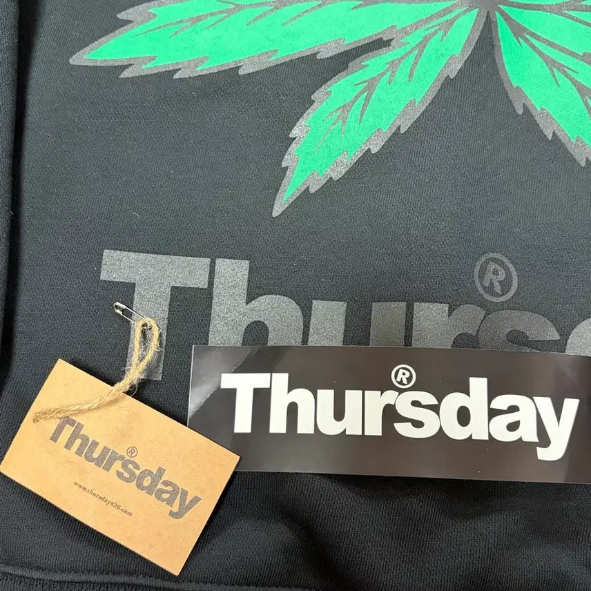 [BUNJANG] BILLSSTAX Thursday 420 Marijuana Hoodie XL / 빌스택스 떨스데이 420 마리화나 후드티/후디 XL