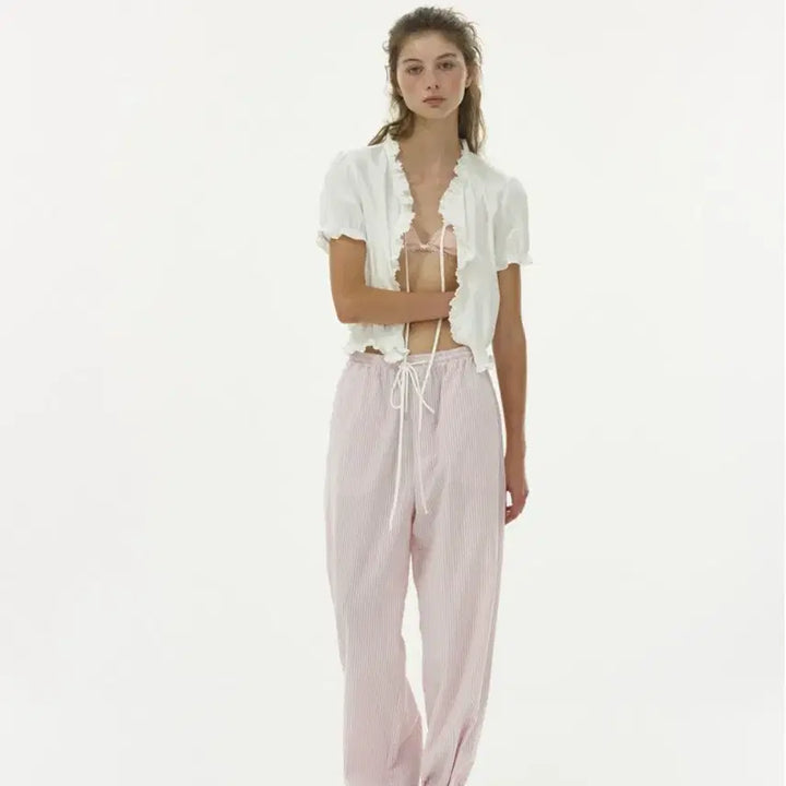 [BUNJANG] Ribbonbit Striped Pants / Ribbonbit 스트라이프 팬츠