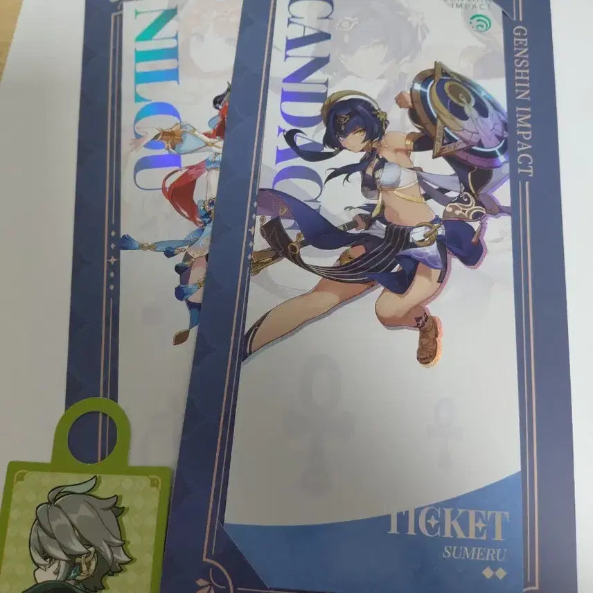 [BUNJANG] Genshin Impact Nilou / Candace Ticket Bundle Set / 원신 니루/캔디스 티켓 일괄