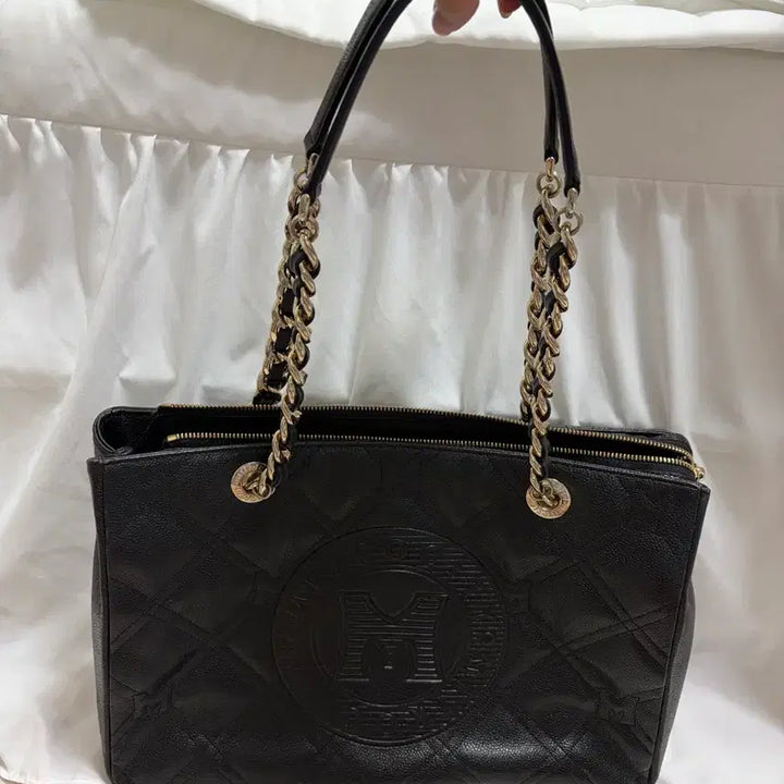 [BUNJANG] M handbag Metrocity Quilting Chain Shoulder Bag / 메트로시티 퀼팅 체인 숄더백 판매합니다!