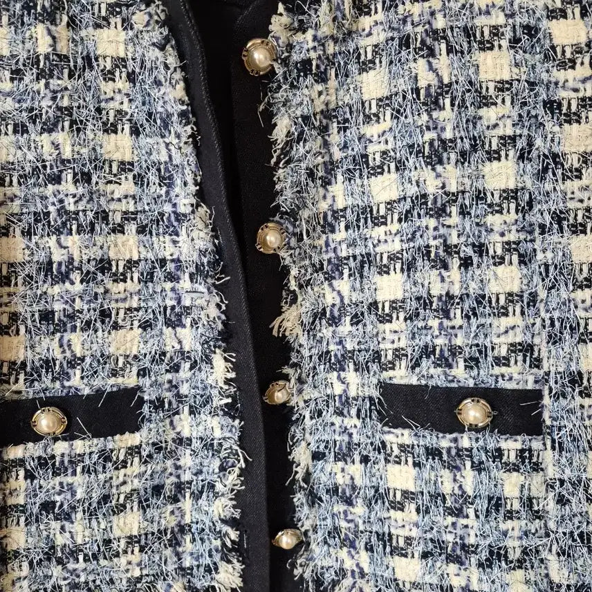 [BUNJANG] OBZEE Tweed Jacket / OBZEE 오브제 트위드 자켓
