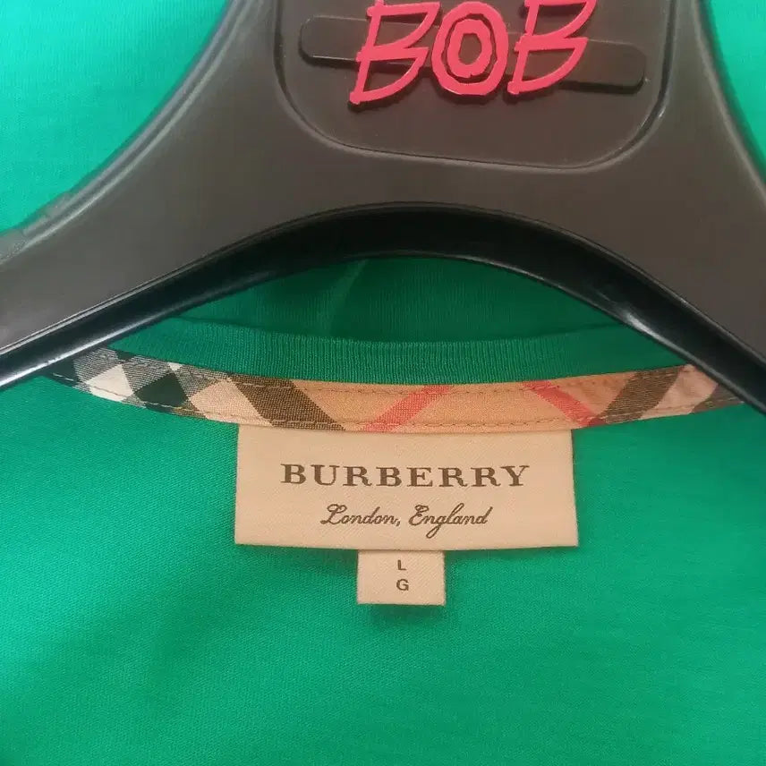 [BUNJANG] Burberry Crewneck L (100) Verdant Green / 버버리 크루넥 100