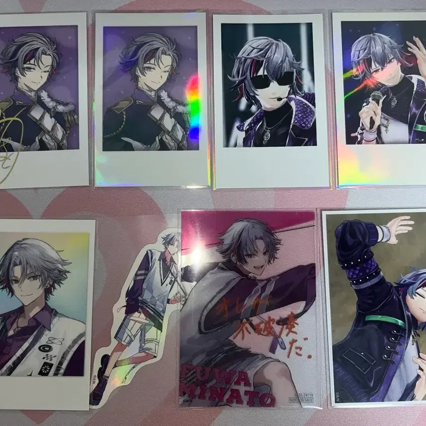 [BUNJANG] Nijisanji Fuwa Minato Cheki Lucky Draw Photocard Bundle Set / 니지산지 후와 미나토 체키 클카 특전