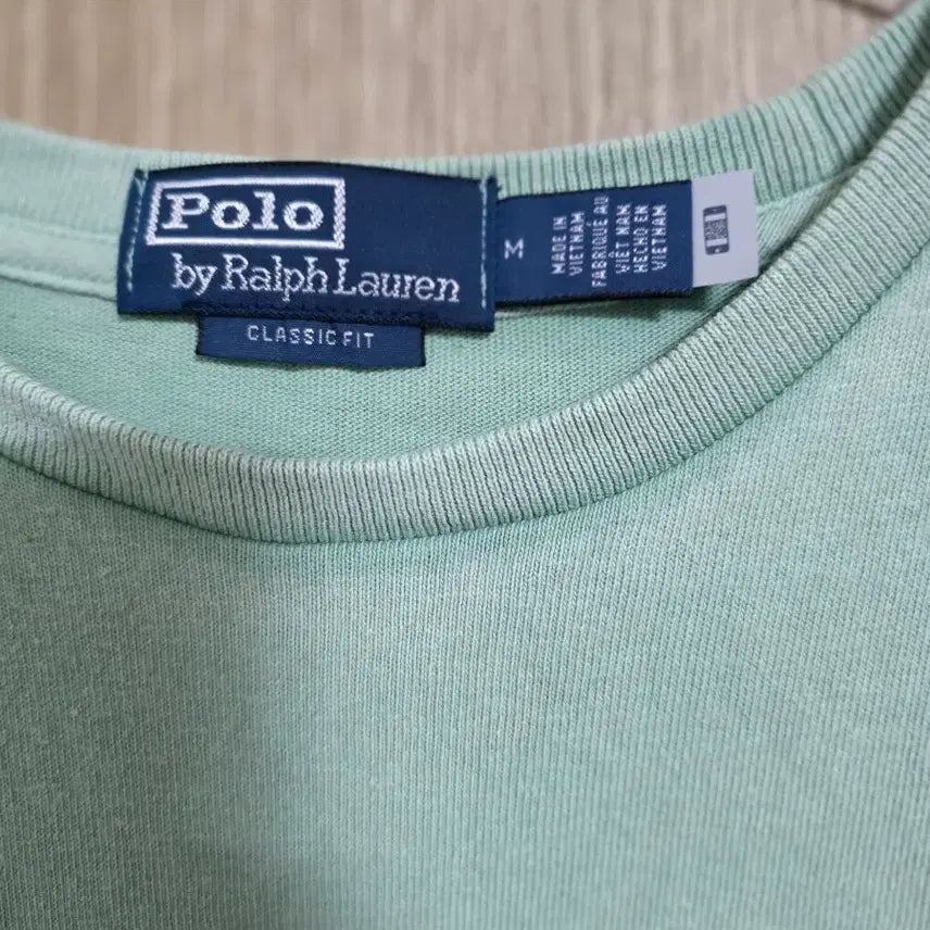 [BUNJANG] Polo Ralph Lauren Bear T-Shirt Mint / 폴로 랄프로렌 베어 반팔 티셔츠 민트