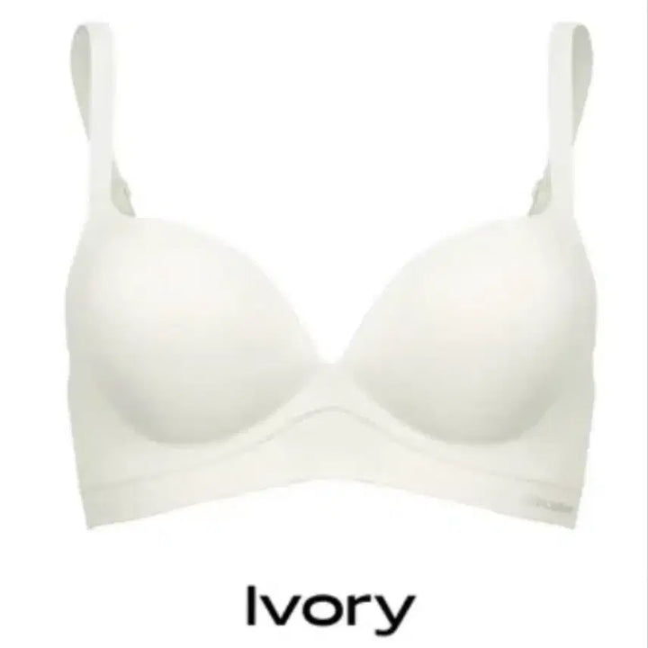 [BUNJANG] Dorothy &amp; Tsumer Jjonjjon Seamless Volume Bra White 75A / 도로시와 츠메르 쫀쫀 심리스 볼륨브라