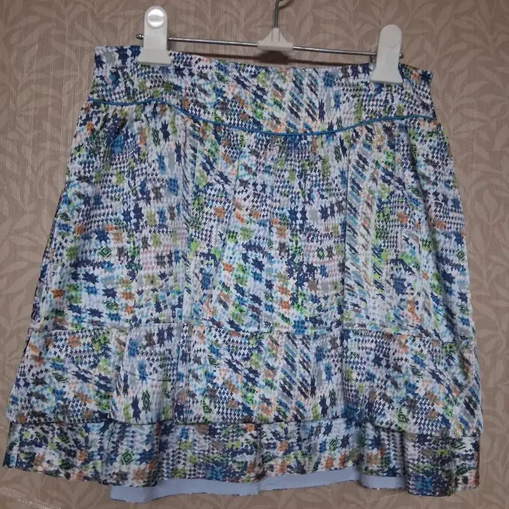 [BUNJANG] YSB Flower Pattern Lace-up Mini Skirt (Size 66) / ysb플라워 패턴 레이스업 미니스커트(66)