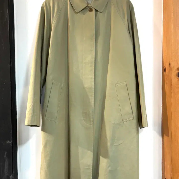 [BUNJANG] Aquascutum Classic Line Single Mac Coat / 아쿠아스큐텀 싱글 맥코트