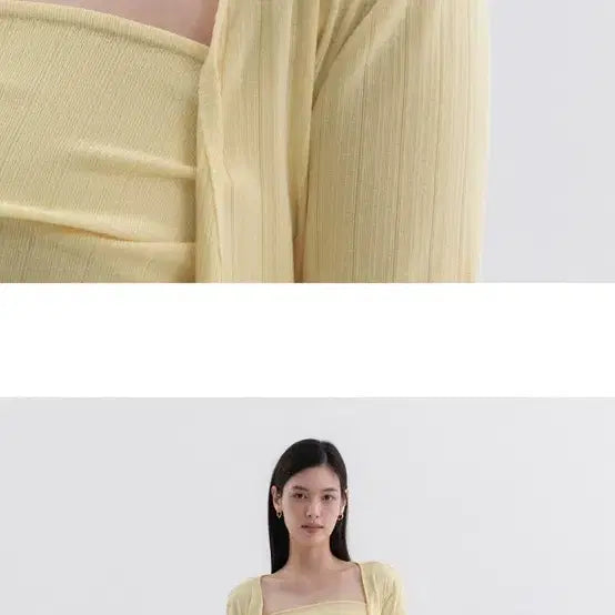 [BUNJANG] Grace U Joy Cardigan + Tank Top Set / 그레이스유 조이 가디건 + 나시 세트