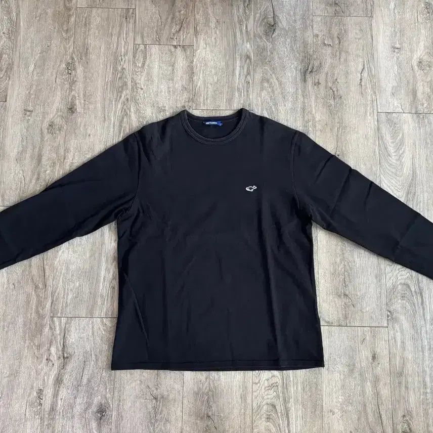 [BUNJANG] Nhoods Long Sleeve T-Shirt Black Size 4 / 네이더스 긴팔 티셔츠