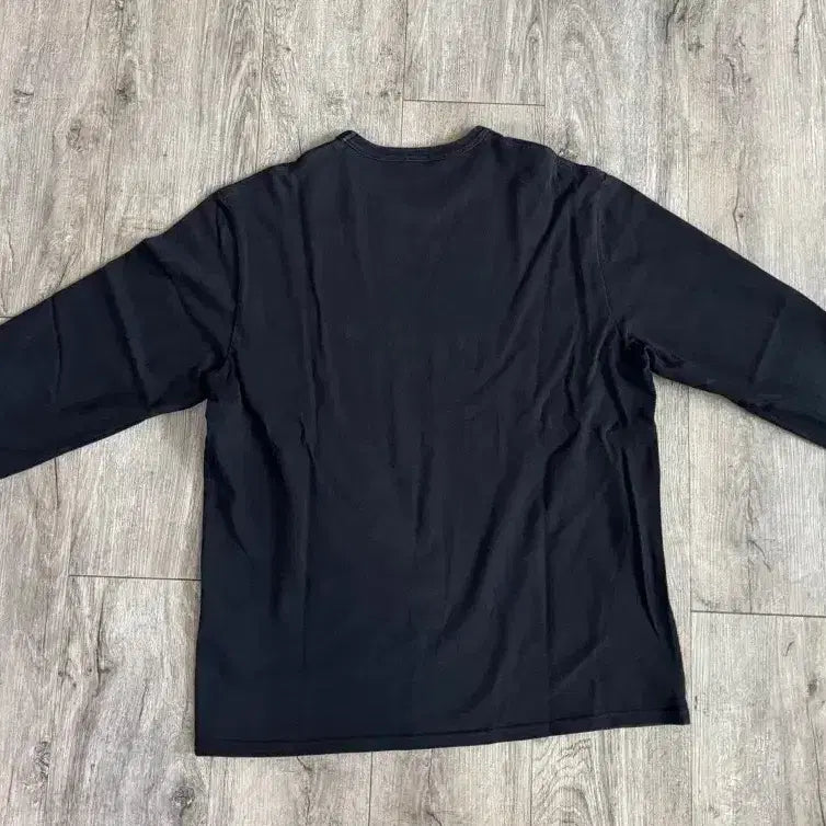 [BUNJANG] Nhoods Long Sleeve T-Shirt Black Size 4 / 네이더스 긴팔 티셔츠