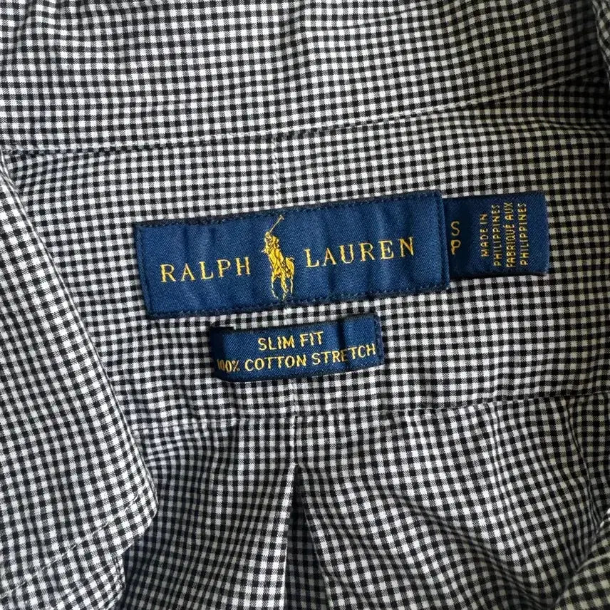 [BUNJANG] Polo Ralph Lauren Slim Fit Plaid Shirt / 폴로랄프로렌 셔츠
