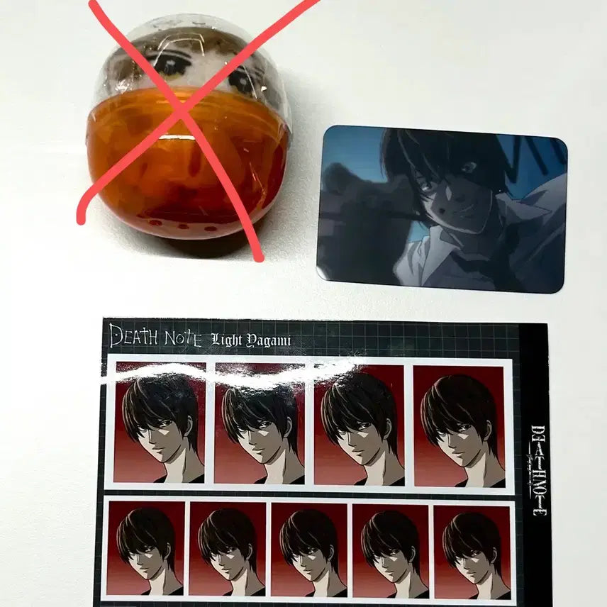 [BUNJANG] Death Note Light Yagami Merchandise Bundle Set / 데스노트 야가미 라이토 굿즈 일괄