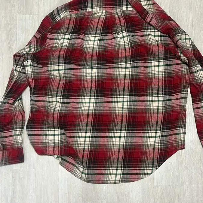 [BUNJANG] Polo Ralph Lauren Red Check Shirt XL / 폴로 랄프로렌 레드 체크 셔츠 XL