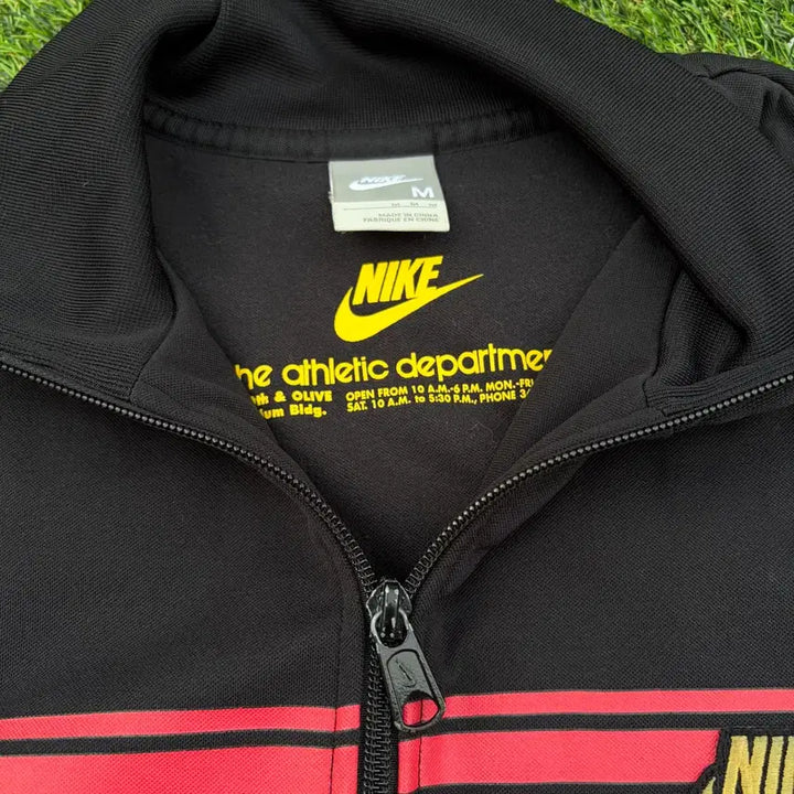 [BUNJANG] Nike 00s Gold Swoosh Old School Track Jacket (M) / M)나이키 00s 올드스쿨 골드스우시 트랙탑 져지