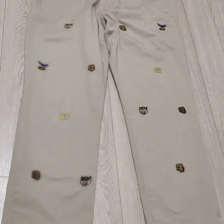 [BUNJANG] Polo Tiger Embroidery Trousers / 폴로 바지