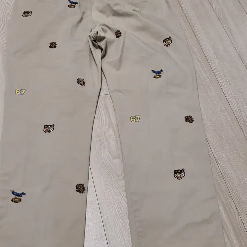 [BUNJANG] Polo Tiger Embroidery Trousers / 폴로 바지