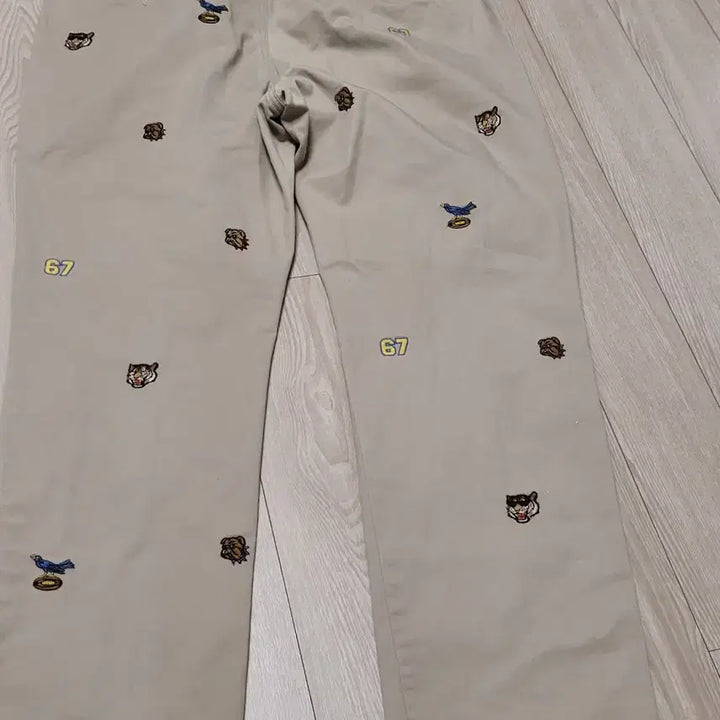 [BUNJANG] Polo Tiger Embroidery Trousers / 폴로 바지