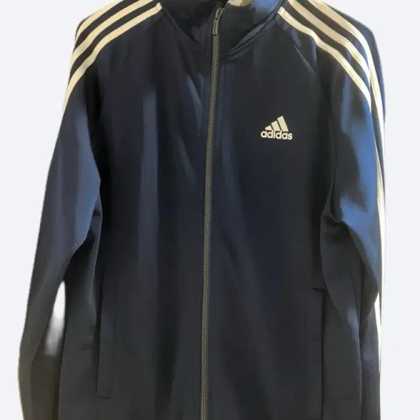 [BUNJANG] Adidas Track Top Jersey Navy 95 / 아디다스 트랙탑 져지 네이비 95