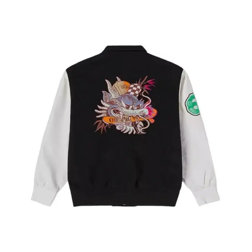 [BUNJANG] Vans Year of the Dragon Limited Edition Varsity Jacket / 반스 바시티 자켓 용의 해 에디션
