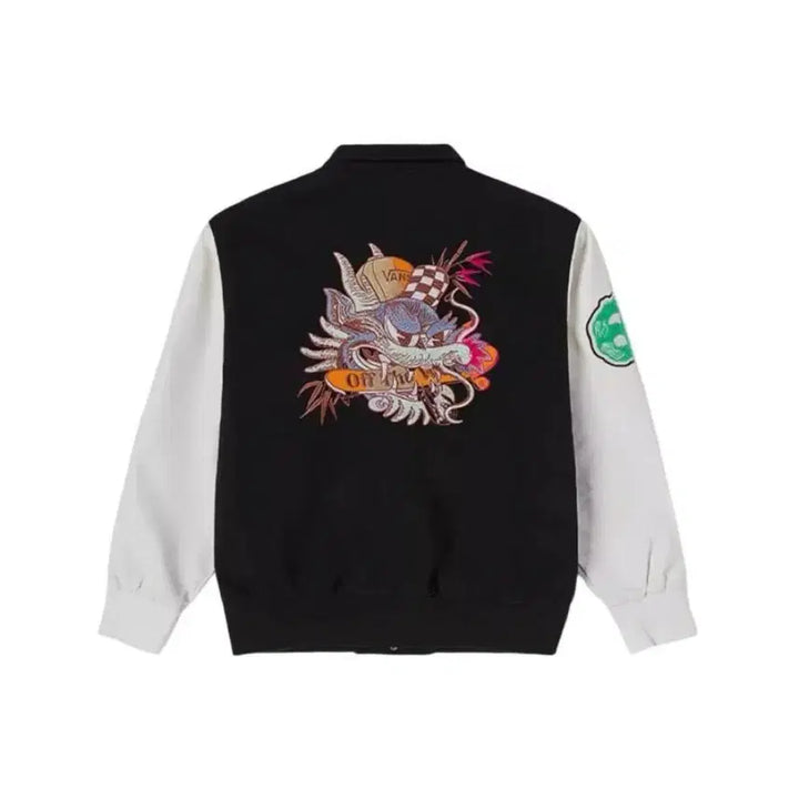 [BUNJANG] Vans Year of the Dragon Limited Edition Varsity Jacket / 반스 바시티 자켓 용의 해 에디션