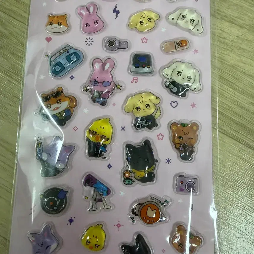 [BUNJANG] ATEEZ Aniteez in Color 3D Deco Sticker / 에이티즈 애니티즈 인 컬러 3d 데코스티커 팝업