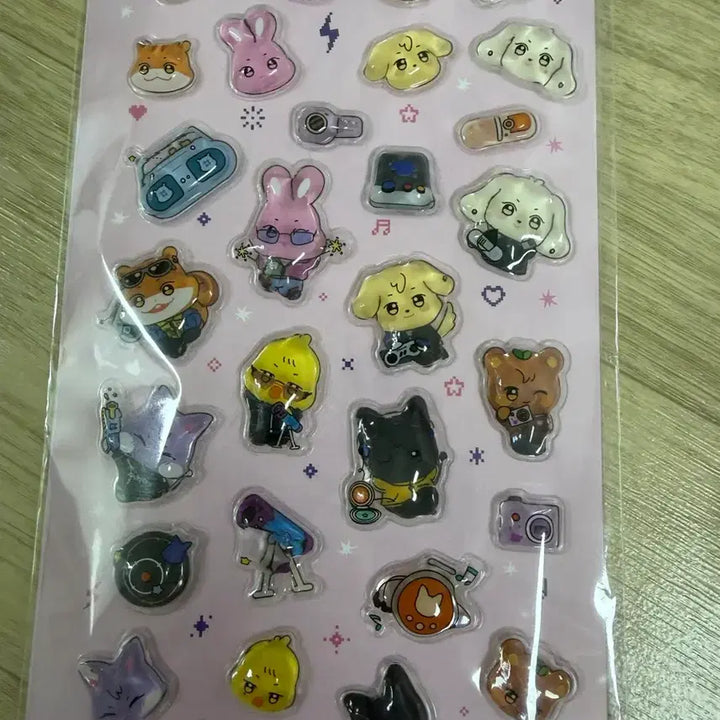 [BUNJANG] ATEEZ Aniteez in Color 3D Deco Sticker / 에이티즈 애니티즈 인 컬러 3d 데코스티커 팝업