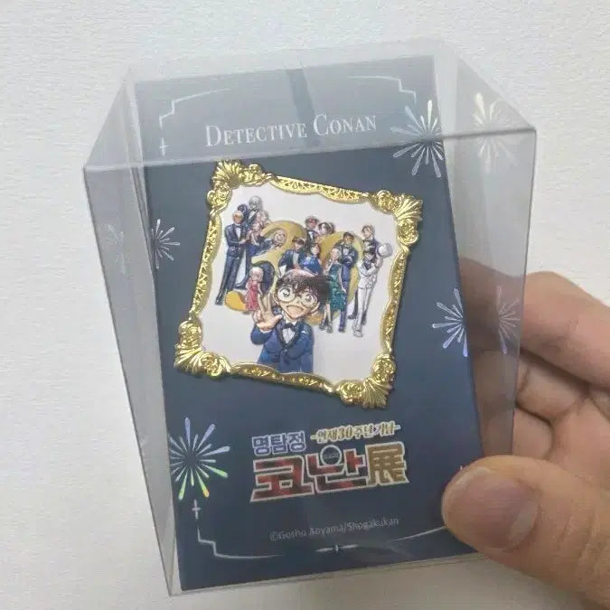 [BUNJANG] Detective Conan 30th Anniversary Exhibition Metal Badge / 코난 30주년 전시회 금속뱃지