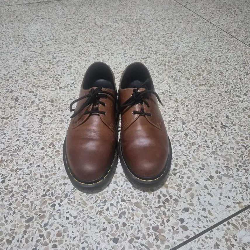 [BUNJANG] Dr. Martens 1461 Brown Derby Shoes UK 8 (270) / 닥터마틴 1461 브라운 더비 슈즈 uk8 270