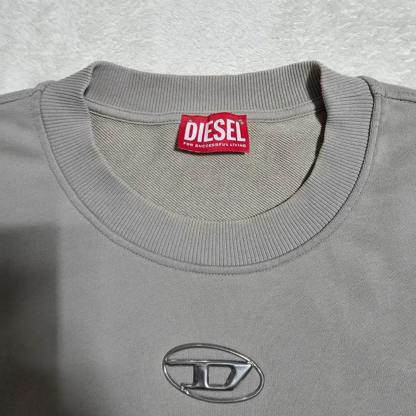 [BUNJANG] Diesel Half-Sleeve Sweatshirt / (L)디젤 반팔 맨투맨