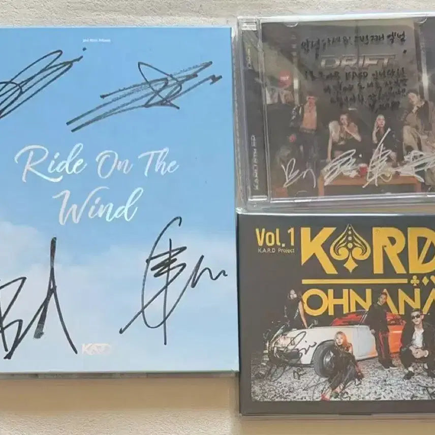 [BUNJANG] KARD Signed Digital Single Album (Promo/Rare) / KARD 카드 싸인 앨범 디지털싱글 비매앨범 bulk rare