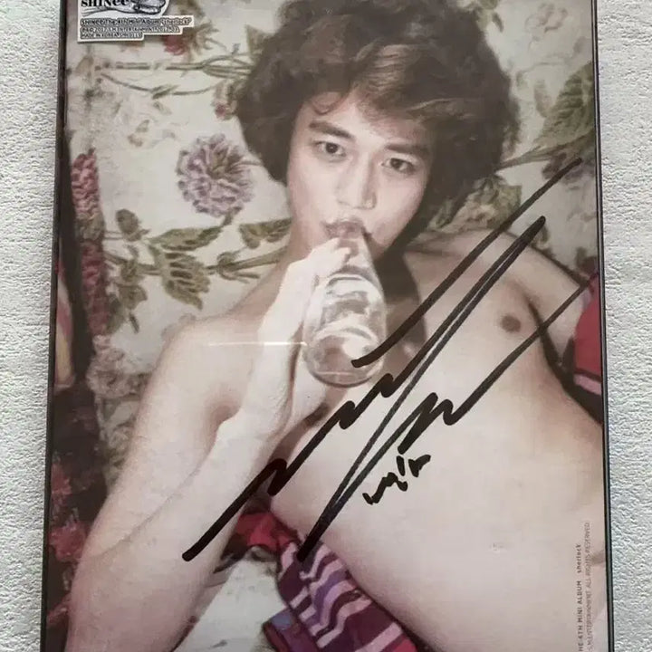 [BUNJANG] SHINee Minho Signed Promo Album Sherlock / 샤이니 민호 싸인 앨범 비매 앨범