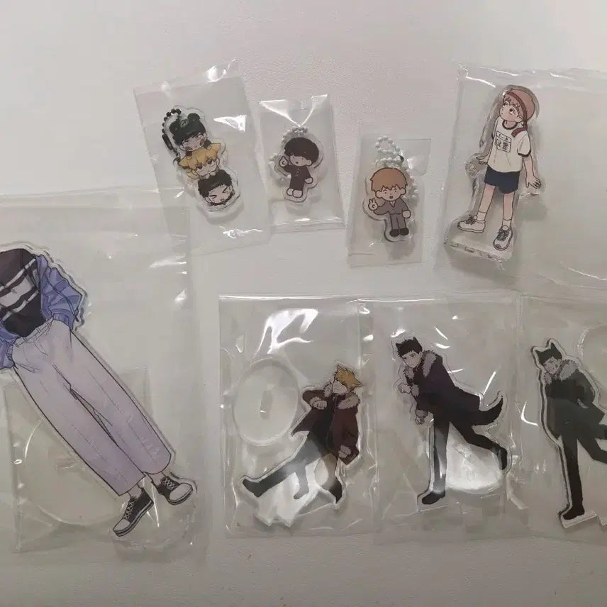 [BUNJANG] Mob Psycho 100 Acrylic Stand, Keychain, Korotto Bundle Set / 모브사이코 아크릴 스탠드 키링 코롯토 일괄
