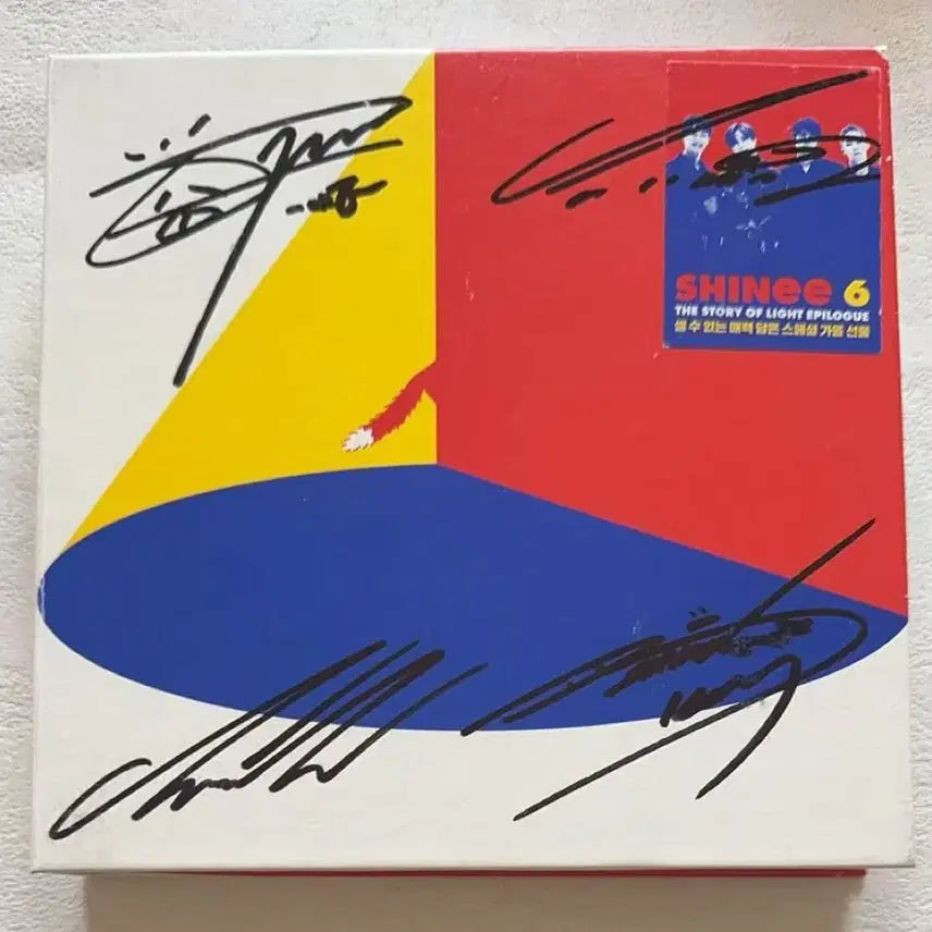 [BUNJANG] SHINee Signed Album (Not for Sale) / 샤이니 싸인 앨범 비매앨범