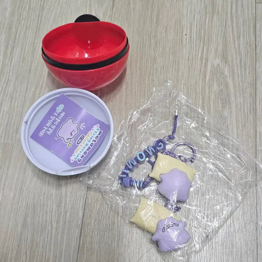 [BUNJANG] Pokemon Pop-Up Gacha Ditto Figure Collection Shaking Strap Keychain / 포켓몬 팝업 가챠 메타몽 피규어 컬렉션 흔들흔들 스트랩 키링 오열하는 중