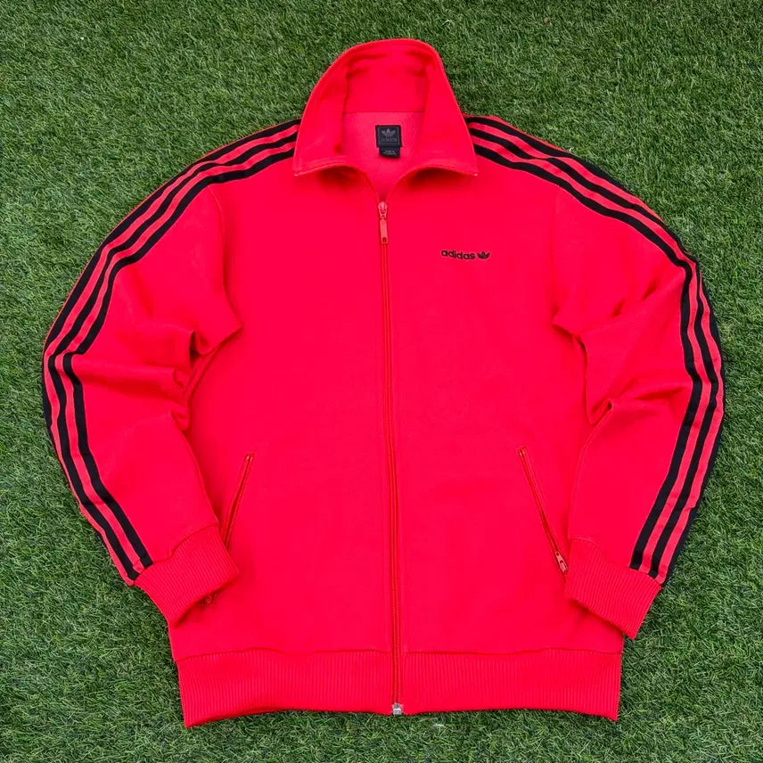 [BUNJANG] Adidas Beckenbauer Track Top Jersey / 100)아디다스 04s 베켄바우어 검빨 트랙탑 져지