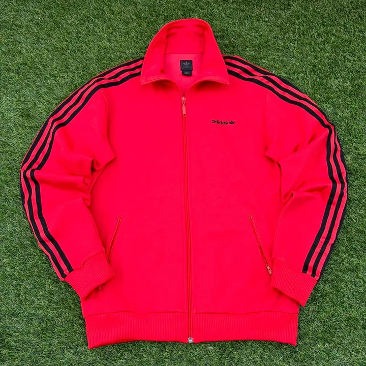 [BUNJANG] Adidas Beckenbauer Track Top Jersey / 100)아디다스 04s 베켄바우어 검빨 트랙탑 져지