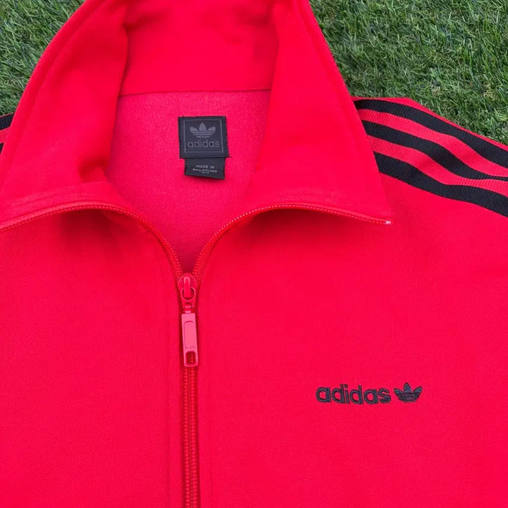 [BUNJANG] Adidas Beckenbauer Track Top Jersey / 100)아디다스 04s 베켄바우어 검빨 트랙탑 져지