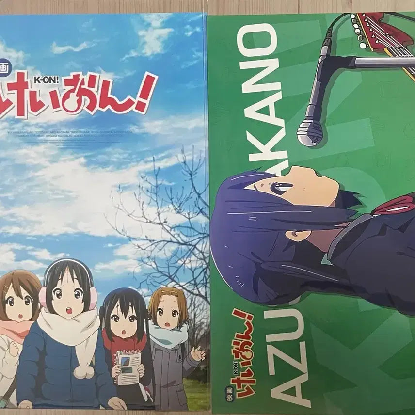 [BUNJANG] K-ON! Azusa Nakano London Trip Poster / 케이온 런던 여행중 포스터 + 아즈사 포스터