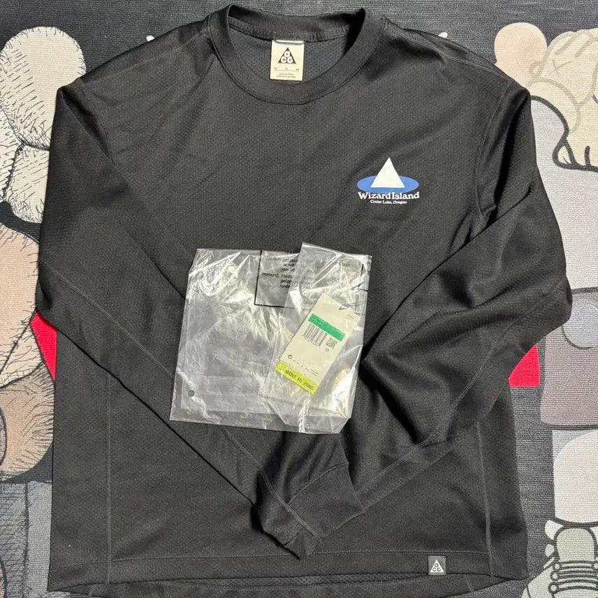 [BUNJANG] Nike ACG Wizard Island Long Sleeve Top Black XL / 나이키 ACG 위저드 아일랜드 롱슬리브 탑 블랙