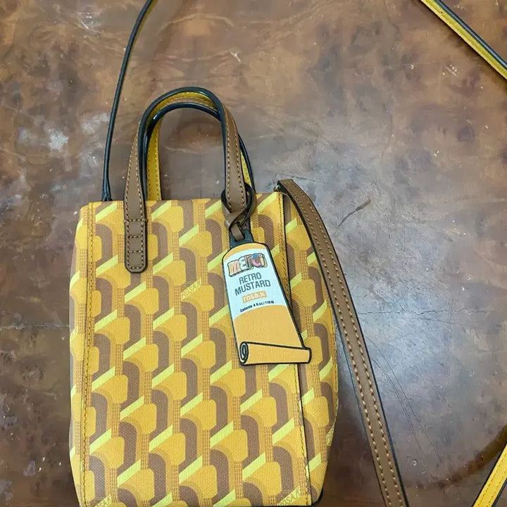 [BUNJANG] Rosa.K Retro Mustard Crossbody Bag / 로사케이 레트로 머스타드 크로스백