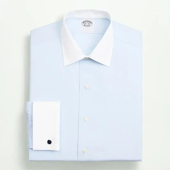 [BUNJANG] Brooks Brothers Regent Fit Stretch Supima Cotton Non-Iron French Cuff Dress Shirt / 브룩스브라더스 셔츠