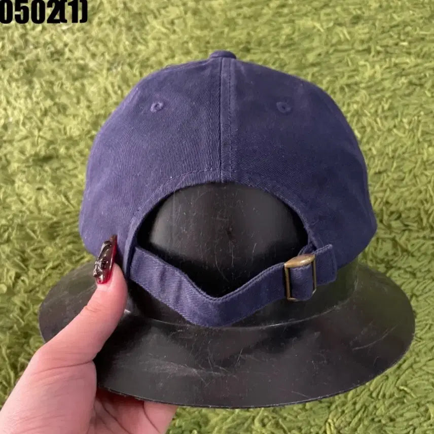 [BUNJANG] Marithe Francois Girbaud Navy Logo Embroidered Ball Cap OS / 마리떼 프랑소와 저버 볼캡 모자 네이비 OS
