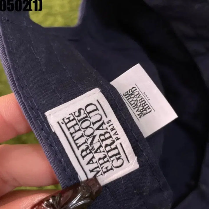 [BUNJANG] Marithe Francois Girbaud Navy Logo Embroidered Ball Cap OS / 마리떼 프랑소와 저버 볼캡 모자 네이비 OS