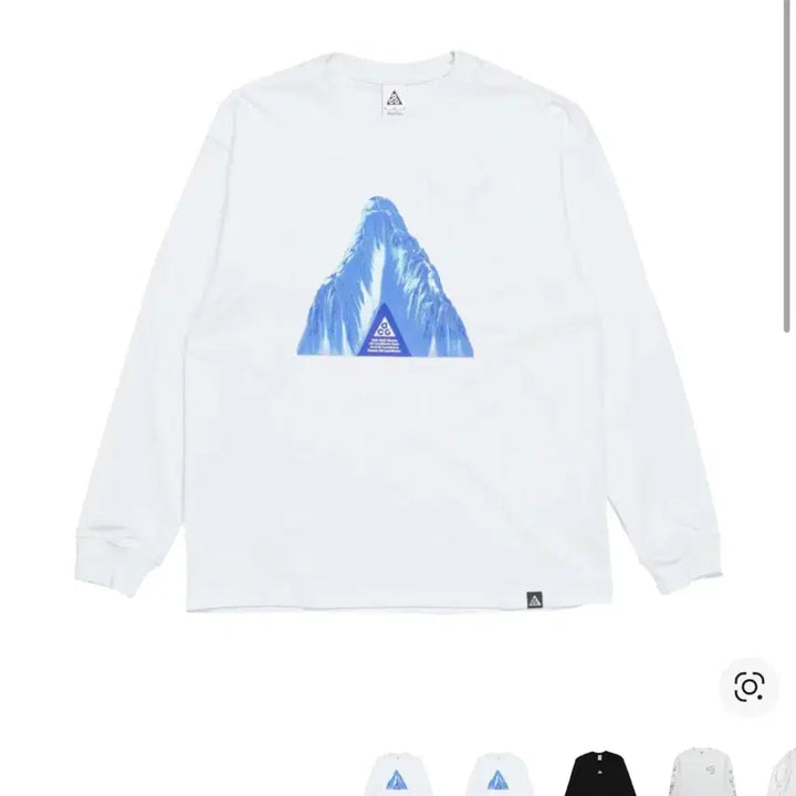 [BUNJANG] Nike ACG Ice Cave Longsleeve T-Shirt Summit White / 나이키 ACG 아이스 케이브 롱슬리브 티셔츠 서밋 화이트 - 아시아