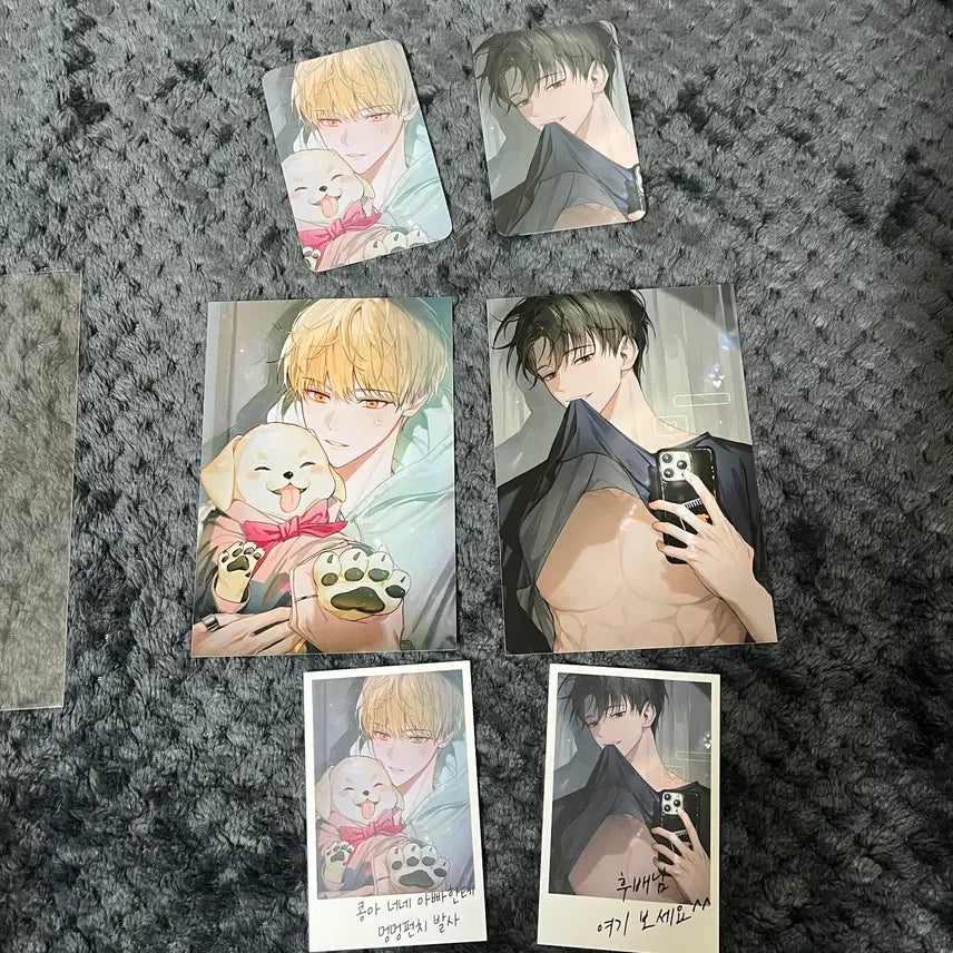[BUNJANG] Official Photocard Set Yoon Cheongryu, Mundaepo / 데못죽 비공식 yoon님, 윤님 청려문대 포카 세트