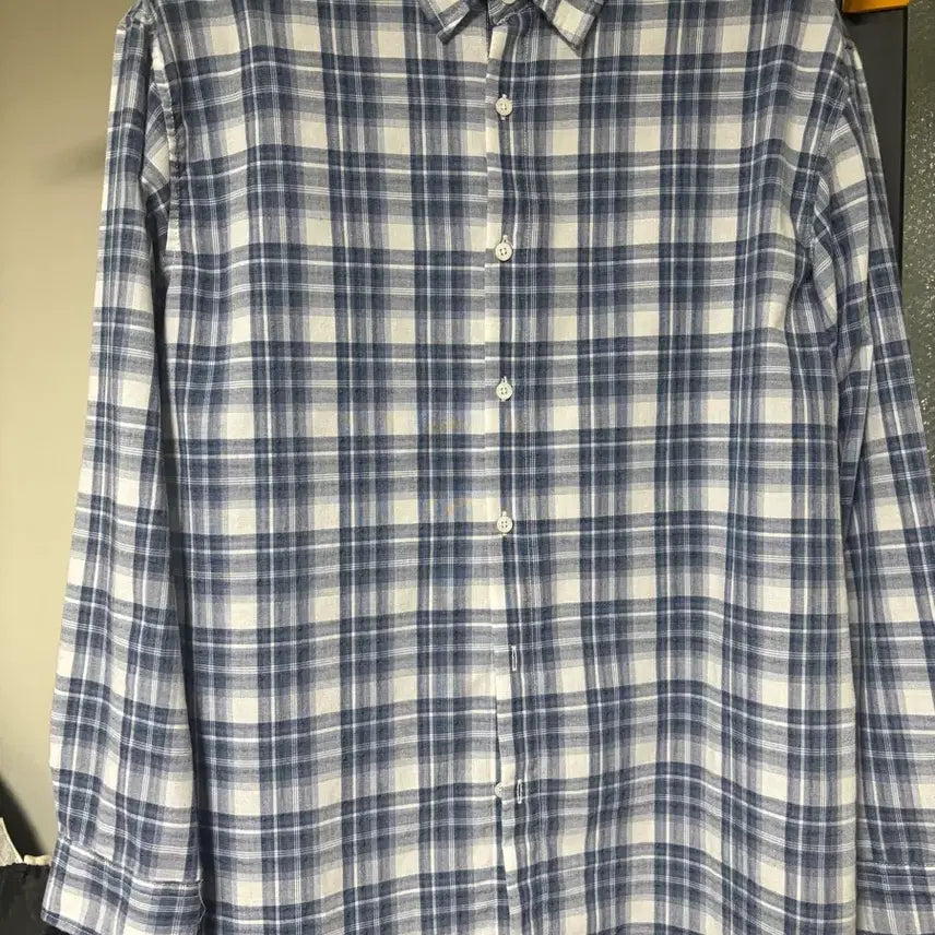 [BUNJANG] Le Hali Seersucker Summer Check Shirt XL / 시어서커 썸머 체크 셔츠 XL